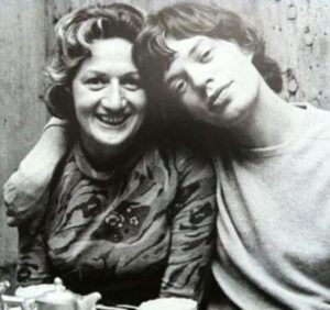Mick Jagger with his mother | Celebrities InfoSeeMedia