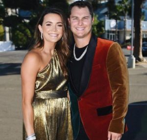 Joc Pederson with wife Kelsey Pederson - Celebrities InfoSeeMedia