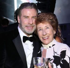 John Travolta with sister Ellen Travolta