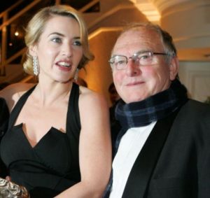 Kate Winslet with father Roger John Winslet