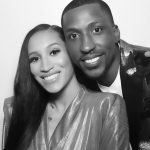Kentavious Caldwell-Pope with wife McKenzie Caldwell-Pope image
