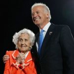 Biden and his mother Catherine Eugenia Finnegan image.