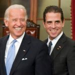 Biden and his son Hunter Biden image.