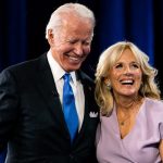 Biden and his wife Jill Biden