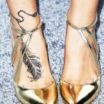 Brianna feet tattoo image.