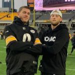 Chris Boswell with his brother Stephen Boswell