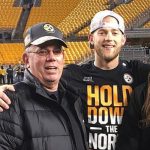 Chris Boswell with his father Rick Boswell