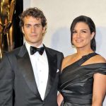 Gina and her husband Henry Cavill image.