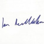 Ian McKellen signature