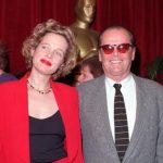 Jack Nicholson with ex-girlfriend Rebecca Broussard