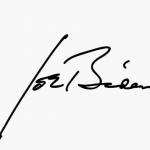 Joe Biden signature image.