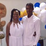 Jofra Archer with his mother Joelle Waithe