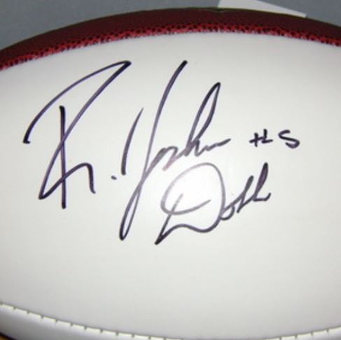 Joshua Dobbs signature