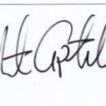 Martin Guptil Signature image.