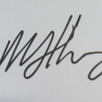 Matt Henry signature image.