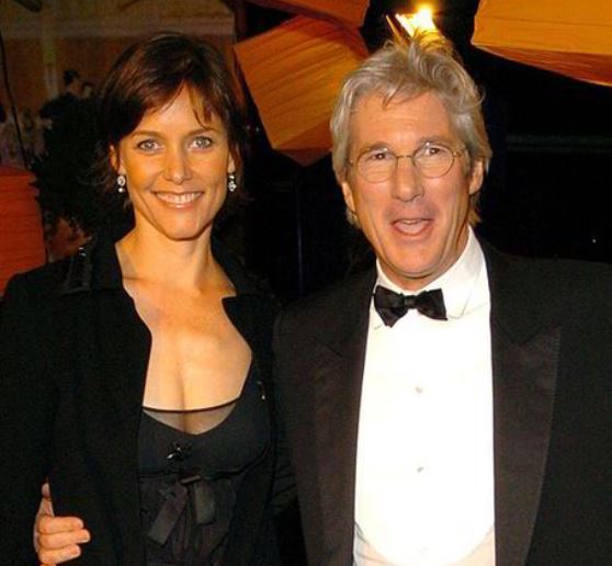 Richard Gere with ex-wife Carey Lowell image