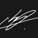 Sergio Perez signature image.