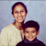 Sodhi and his mother Simrat Sodhi image.