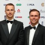 Tom Curran with his brother Ben Curran