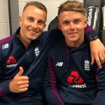 Tom Curran with his brother Sam Curran