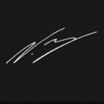 Valtteri Bottas signature image.