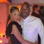 Adrian Peterson with his wife Ashley Peterson