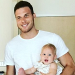 Blake Griffin and his daughter Finley Elaine Griffin