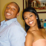 Christopher Harris jr.and his wife Leah Harris