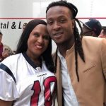 DeAndre Hopkins and his mother Sabrina Greenlee