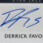 Derrick Favors signature