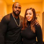 Duane Brown with his wife Devi Brown