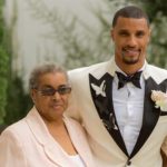 George Hill with his grandmother