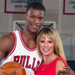 Jimmy Butler with his mother Londa Butler