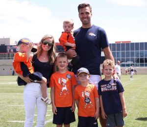 Joe Flacco Net Worth Age Wife Height Salary Facts More 2024   Joe Flacco With Wife And Kids 300x258 