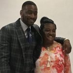 John Wall and his mother Frances Pulley