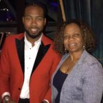 Josh Norman with mother Sandra Norman