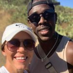 Jrue Holiday and his girlfriend Lauren Holiday