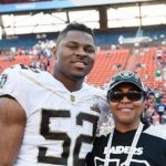 Khalil Mack and his wife