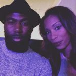 Malcolm Jenkins with wife Morrisa Jenkins