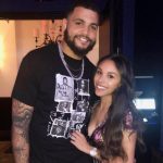 Mike Evans with his wife Ashli Evans
