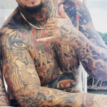 Mike Pouncey's .full body tattoo