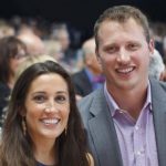 Nate Solder with wife Lexi Allen 