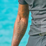 Patrick Peterson's right hand tattoos