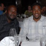 Patrick and his father Patrick Peterson Sr.