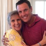 Philip Rivers with mother Joan Rivers