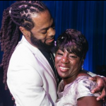 Richard Sherman and his mother Beverly Sherman