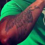 Rodger Saffold's right hand tattoo