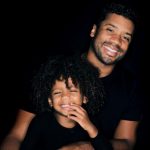 Russell Wilson with daughter Sienna Princess Wilson