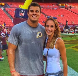 Ryan Kerrigan with wife Jessica Kerrigan image | Celebrities InfoSeeMedia