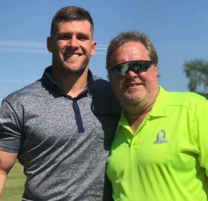 TJ Watt with his father John Watt - Celebrities InfoSeeMedia